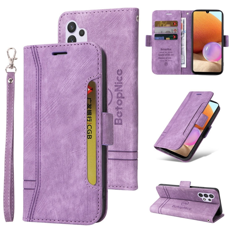 BETOPNICE Dual-side Buckle Leather Phone Case, For Samsung Galaxy A03 164mm, For Samsung Galaxy A03s 166mm, For Samsung Galaxy A03 166mm, For Samsung Galaxy A12 5G / 4G, For Samsung Galaxy A13 4G, For Samsung Galaxy A22 4G EU Version                   ...