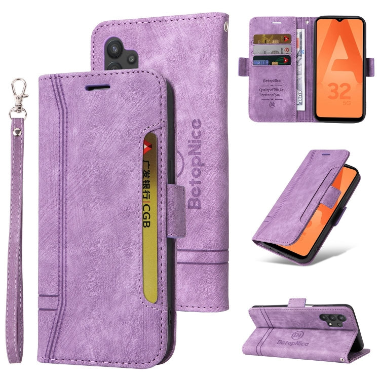 BETOPNICE Dual-side Buckle Leather Phone Case, For Samsung Galaxy A03 164mm, For Samsung Galaxy A03s 166mm, For Samsung Galaxy A03 166mm, For Samsung Galaxy A12 5G / 4G, For Samsung Galaxy A13 4G, For Samsung Galaxy A22 4G EU Version                   ...