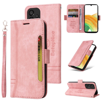 BETOPNICE Dual-side Buckle Leather Phone Case, For Samsung Galaxy A33 5G, For Samsung Galaxy A52 5G / 4G, For Samsung Galaxy A53 5G, For Samsung Galaxy A73 5G, For Samsung Galaxy M33 5G, For Samsung Galaxy M52 5G, For Samsung Galaxy M53 5G             ...