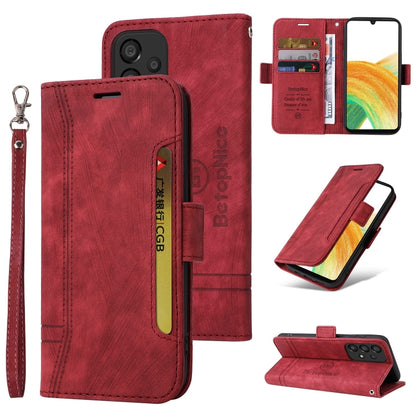 BETOPNICE Dual-side Buckle Leather Phone Case, For Samsung Galaxy A33 5G, For Samsung Galaxy A52 5G / 4G, For Samsung Galaxy A53 5G, For Samsung Galaxy A73 5G, For Samsung Galaxy M33 5G, For Samsung Galaxy M52 5G, For Samsung Galaxy M53 5G             ...
