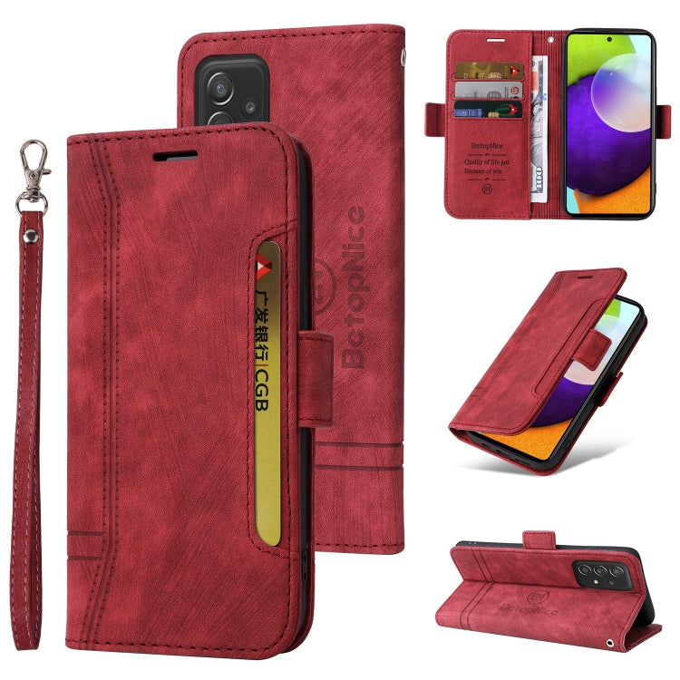 BETOPNICE Dual-side Buckle Leather Phone Case, For Samsung Galaxy A33 5G, For Samsung Galaxy A52 5G / 4G, For Samsung Galaxy A53 5G, For Samsung Galaxy A73 5G, For Samsung Galaxy M33 5G, For Samsung Galaxy M52 5G, For Samsung Galaxy M53 5G             ...