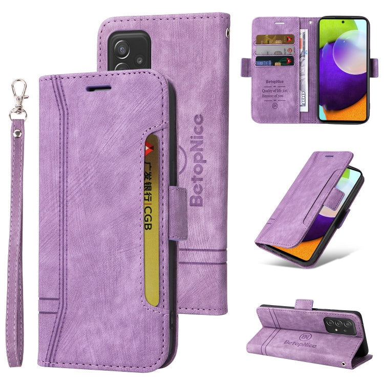 BETOPNICE Dual-side Buckle Leather Phone Case, For Samsung Galaxy A33 5G, For Samsung Galaxy A52 5G / 4G, For Samsung Galaxy A53 5G, For Samsung Galaxy A73 5G, For Samsung Galaxy M33 5G, For Samsung Galaxy M52 5G, For Samsung Galaxy M53 5G             ...