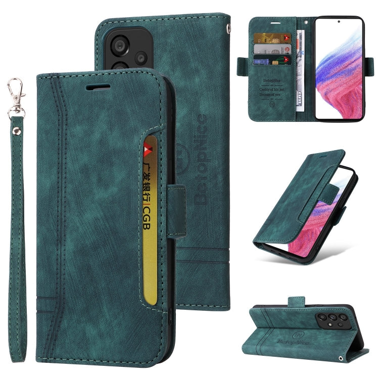 BETOPNICE Dual-side Buckle Leather Phone Case, For Samsung Galaxy A33 5G, For Samsung Galaxy A52 5G / 4G, For Samsung Galaxy A53 5G, For Samsung Galaxy A73 5G, For Samsung Galaxy M33 5G, For Samsung Galaxy M52 5G, For Samsung Galaxy M53 5G             ...
