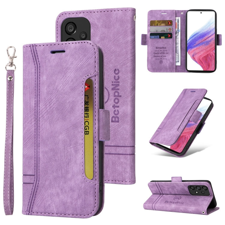 BETOPNICE Dual-side Buckle Leather Phone Case, For Samsung Galaxy A33 5G, For Samsung Galaxy A52 5G / 4G, For Samsung Galaxy A53 5G, For Samsung Galaxy A73 5G, For Samsung Galaxy M33 5G, For Samsung Galaxy M52 5G, For Samsung Galaxy M53 5G             ...