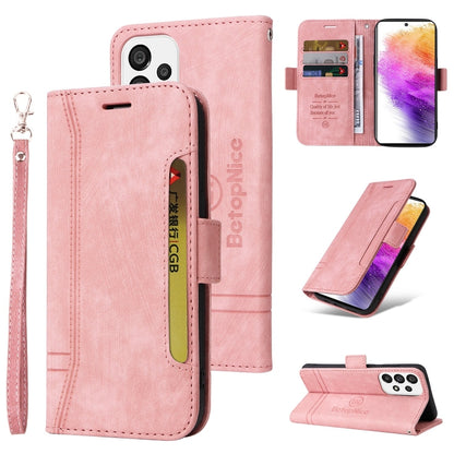 BETOPNICE Dual-side Buckle Leather Phone Case, For Samsung Galaxy A33 5G, For Samsung Galaxy A52 5G / 4G, For Samsung Galaxy A53 5G, For Samsung Galaxy A73 5G, For Samsung Galaxy M33 5G, For Samsung Galaxy M52 5G, For Samsung Galaxy M53 5G             ...