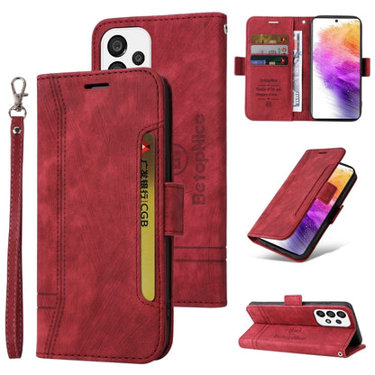 BETOPNICE Dual-side Buckle Leather Phone Case, For Samsung Galaxy A33 5G, For Samsung Galaxy A52 5G / 4G, For Samsung Galaxy A53 5G, For Samsung Galaxy A73 5G, For Samsung Galaxy M33 5G, For Samsung Galaxy M52 5G, For Samsung Galaxy M53 5G             ...