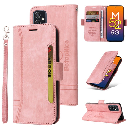 BETOPNICE Dual-side Buckle Leather Phone Case, For Samsung Galaxy A33 5G, For Samsung Galaxy A52 5G / 4G, For Samsung Galaxy A53 5G, For Samsung Galaxy A73 5G, For Samsung Galaxy M33 5G, For Samsung Galaxy M52 5G, For Samsung Galaxy M53 5G             ...