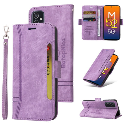 BETOPNICE Dual-side Buckle Leather Phone Case, For Samsung Galaxy A33 5G, For Samsung Galaxy A52 5G / 4G, For Samsung Galaxy A53 5G, For Samsung Galaxy A73 5G, For Samsung Galaxy M33 5G, For Samsung Galaxy M52 5G, For Samsung Galaxy M53 5G             ...