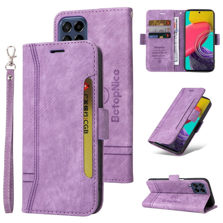BETOPNICE Dual-side Buckle Leather Phone Case, For Samsung Galaxy A33 5G, For Samsung Galaxy A52 5G / 4G, For Samsung Galaxy A53 5G, For Samsung Galaxy A73 5G, For Samsung Galaxy M33 5G, For Samsung Galaxy M52 5G, For Samsung Galaxy M53 5G             ...