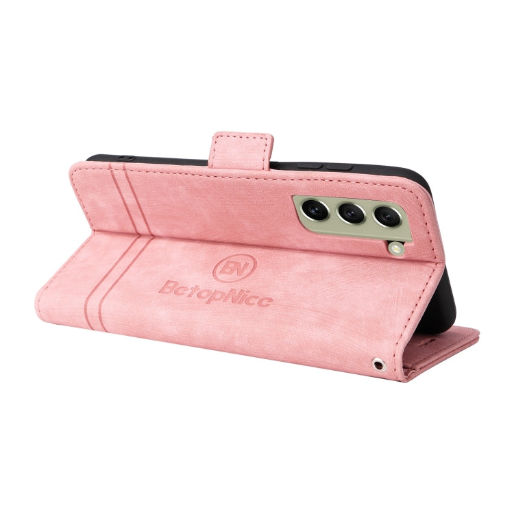 BETOPNICE Dual-side Buckle Leather Phone Case, For Samsung Galaxy S21 FE 5G, For Samsung Galaxy S21+ 5G, For Samsung Galaxy S21 Ultra 5G, For Samsung Galaxy S22 5G, For Samsung Galaxy S22+ 5G, For Samsung Galaxy S22 Ultra 5G, For Samsung Galaxy A22 5G ...