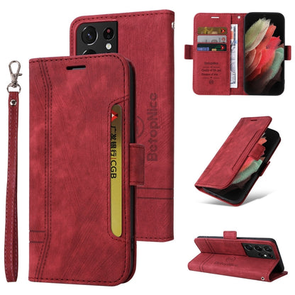 BETOPNICE Dual-side Buckle Leather Phone Case, For Samsung Galaxy S21 FE 5G, For Samsung Galaxy S21+ 5G, For Samsung Galaxy S21 Ultra 5G, For Samsung Galaxy S22 5G, For Samsung Galaxy S22+ 5G, For Samsung Galaxy S22 Ultra 5G, For Samsung Galaxy A22 5G ...