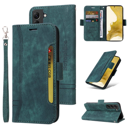 BETOPNICE Dual-side Buckle Leather Phone Case, For Samsung Galaxy S21 FE 5G, For Samsung Galaxy S21+ 5G, For Samsung Galaxy S21 Ultra 5G, For Samsung Galaxy S22 5G, For Samsung Galaxy S22+ 5G, For Samsung Galaxy S22 Ultra 5G, For Samsung Galaxy A22 5G ...