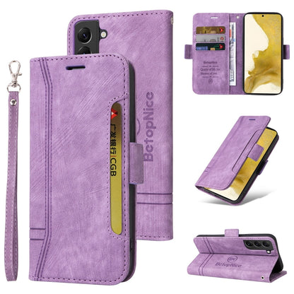 BETOPNICE Dual-side Buckle Leather Phone Case, For Samsung Galaxy S21 FE 5G, For Samsung Galaxy S21+ 5G, For Samsung Galaxy S21 Ultra 5G, For Samsung Galaxy S22 5G, For Samsung Galaxy S22+ 5G, For Samsung Galaxy S22 Ultra 5G, For Samsung Galaxy A22 5G ...