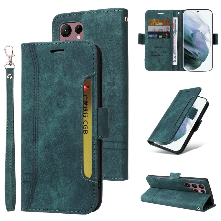 BETOPNICE Dual-side Buckle Leather Phone Case, For Samsung Galaxy S21 FE 5G, For Samsung Galaxy S21+ 5G, For Samsung Galaxy S21 Ultra 5G, For Samsung Galaxy S22 5G, For Samsung Galaxy S22+ 5G, For Samsung Galaxy S22 Ultra 5G, For Samsung Galaxy A22 5G ...
