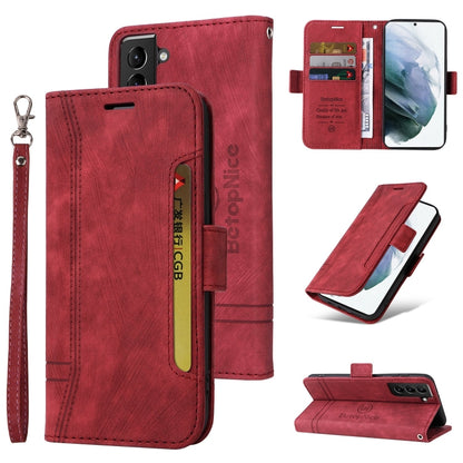 BETOPNICE Dual-side Buckle Leather Phone Case, For Samsung Galaxy S21 FE 5G, For Samsung Galaxy S21+ 5G, For Samsung Galaxy S21 Ultra 5G, For Samsung Galaxy S22 5G, For Samsung Galaxy S22+ 5G, For Samsung Galaxy S22 Ultra 5G, For Samsung Galaxy A22 5G ...