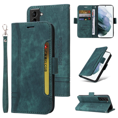 BETOPNICE Dual-side Buckle Leather Phone Case, For Samsung Galaxy S21 FE 5G, For Samsung Galaxy S21+ 5G, For Samsung Galaxy S21 Ultra 5G, For Samsung Galaxy S22 5G, For Samsung Galaxy S22+ 5G, For Samsung Galaxy S22 Ultra 5G, For Samsung Galaxy A22 5G ...