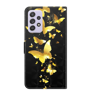 3D Painting Pattern TPU + PU Leather Phone Case, For Samsung Galaxy A23 4G/5G, For Samsung Galaxy M13 4G, For Samsung Galaxy M33, For Samsung Galaxy M53
