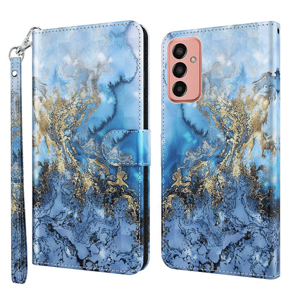 3D Painting Pattern TPU + PU Leather Phone Case, For Samsung Galaxy A23 4G/5G, For Samsung Galaxy M13 4G, For Samsung Galaxy M33, For Samsung Galaxy M53