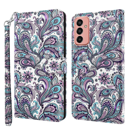3D Painting Pattern TPU + PU Leather Phone Case, For Samsung Galaxy A23 4G/5G, For Samsung Galaxy M13 4G, For Samsung Galaxy M33, For Samsung Galaxy M53
