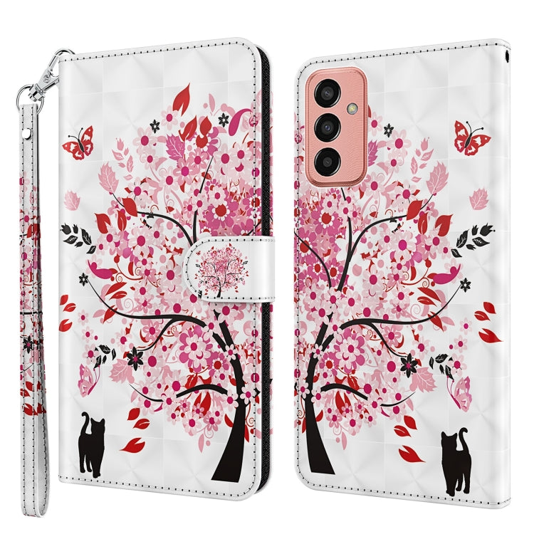 3D Painting Pattern TPU + PU Leather Phone Case, For Samsung Galaxy A23 4G/5G, For Samsung Galaxy M13 4G, For Samsung Galaxy M33, For Samsung Galaxy M53