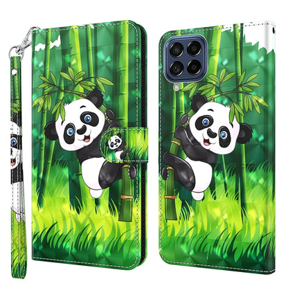 3D Painting Pattern TPU + PU Leather Phone Case, For Samsung Galaxy A23 4G/5G, For Samsung Galaxy M13 4G, For Samsung Galaxy M33, For Samsung Galaxy M53
