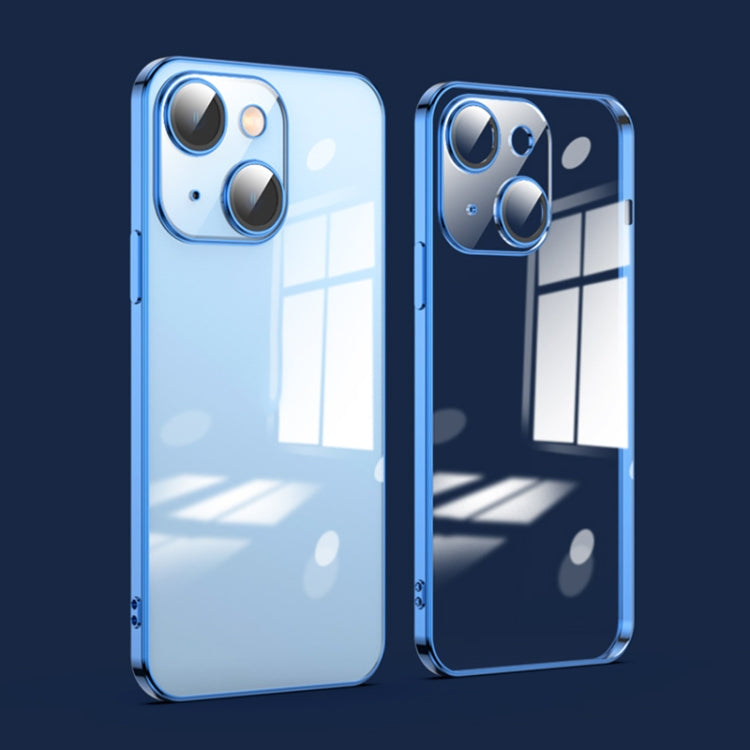 Dustproof Glass Lens Protection Electroplating Phone Case, For iPhone 14, For iPhone 14 Plus, For iPhone 14 Pro, For iPhone 14 Pro Max, For iPhone 13