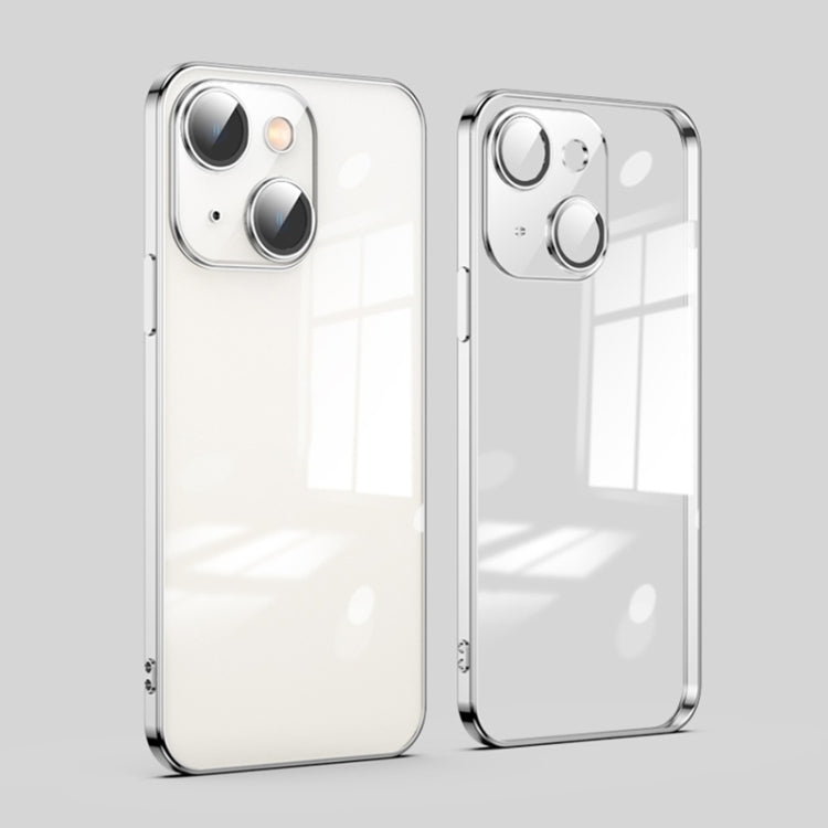 Dustproof Glass Lens Protection Electroplating Phone Case, For iPhone 14, For iPhone 14 Plus, For iPhone 14 Pro, For iPhone 14 Pro Max, For iPhone 13