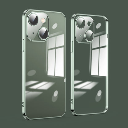 Dustproof Glass Lens Protection Electroplating Phone Case, For iPhone 14, For iPhone 14 Plus, For iPhone 14 Pro, For iPhone 14 Pro Max, For iPhone 13