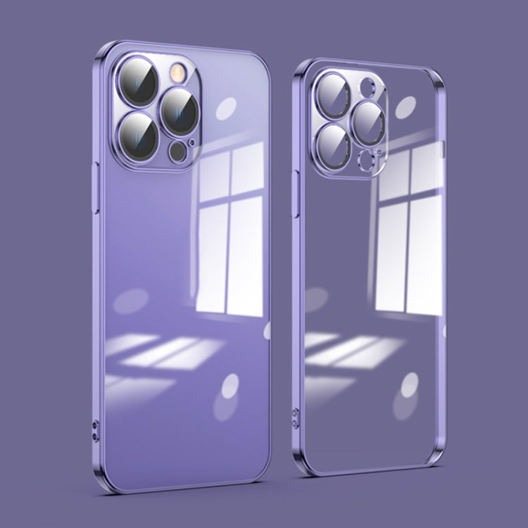 Dustproof Glass Lens Protection Electroplating Phone Case, For iPhone 14, For iPhone 14 Plus, For iPhone 14 Pro, For iPhone 14 Pro Max, For iPhone 13
