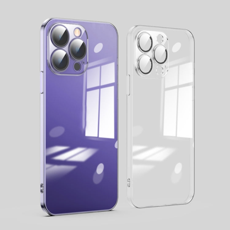 Dustproof Glass Lens Protection Electroplating Phone Case, For iPhone 14, For iPhone 14 Plus, For iPhone 14 Pro, For iPhone 14 Pro Max, For iPhone 13