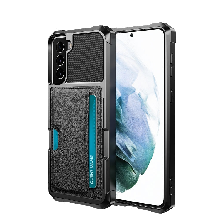 ZM02 Card Slot Holder Phone Case, For Samsung Galaxy S22 5G, For Samsung Galaxy S22+ 5G, For Samsung Galaxy S22 Ultra 5G, For Samsung Galaxy S21 5G, For Samsung Galaxy S21 FE 5G, For Samsung Galaxy S21+ 5G, For Samsung Galaxy S21 Ultra 5G              ...