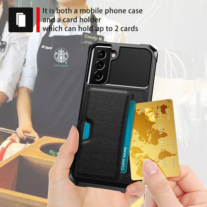 ZM02 Card Slot Holder Phone Case, For Samsung Galaxy S22 5G, For Samsung Galaxy S22+ 5G, For Samsung Galaxy S22 Ultra 5G, For Samsung Galaxy S21 5G, For Samsung Galaxy S21 FE 5G, For Samsung Galaxy S21+ 5G, For Samsung Galaxy S21 Ultra 5G              ...