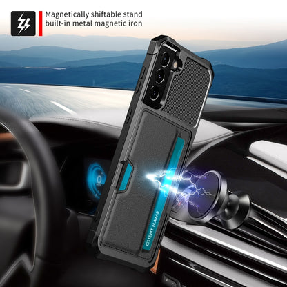 ZM02 Card Slot Holder Phone Case, For Samsung Galaxy S22 5G, For Samsung Galaxy S22+ 5G, For Samsung Galaxy S22 Ultra 5G, For Samsung Galaxy S21 5G, For Samsung Galaxy S21 FE 5G, For Samsung Galaxy S21+ 5G, For Samsung Galaxy S21 Ultra 5G              ...