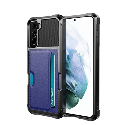 ZM02 Card Slot Holder Phone Case, For Samsung Galaxy S22 5G, For Samsung Galaxy S22+ 5G, For Samsung Galaxy S22 Ultra 5G, For Samsung Galaxy S21 5G, For Samsung Galaxy S21 FE 5G, For Samsung Galaxy S21+ 5G, For Samsung Galaxy S21 Ultra 5G              ...