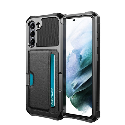 ZM02 Card Slot Holder Phone Case, For Samsung Galaxy S22 5G, For Samsung Galaxy S22+ 5G, For Samsung Galaxy S22 Ultra 5G, For Samsung Galaxy S21 5G, For Samsung Galaxy S21 FE 5G, For Samsung Galaxy S21+ 5G, For Samsung Galaxy S21 Ultra 5G              ...