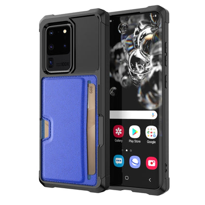 ZM02 Card Slot Holder Phone Case, For Samsung Galaxy S22 5G, For Samsung Galaxy S22+ 5G, For Samsung Galaxy S22 Ultra 5G, For Samsung Galaxy S21 5G, For Samsung Galaxy S21 FE 5G, For Samsung Galaxy S21+ 5G, For Samsung Galaxy S21 Ultra 5G              ...