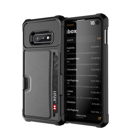 ZM02 Card Slot Holder Phone Case, For Samsung Galaxy S10e, For Samsung Galaxy Note10, For Samsung Galaxy Note10+, For Samsung Galaxy Note9, For Samsung Galaxy S9, For Samsung Galaxy S9+
