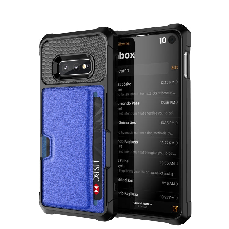 ZM02 Card Slot Holder Phone Case, For Samsung Galaxy S10e, For Samsung Galaxy Note10, For Samsung Galaxy Note10+, For Samsung Galaxy Note9, For Samsung Galaxy S9, For Samsung Galaxy S9+