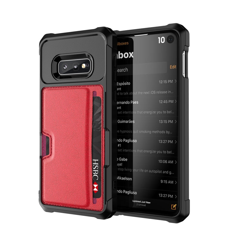 ZM02 Card Slot Holder Phone Case, For Samsung Galaxy S10e, For Samsung Galaxy Note10, For Samsung Galaxy Note10+, For Samsung Galaxy Note9, For Samsung Galaxy S9, For Samsung Galaxy S9+