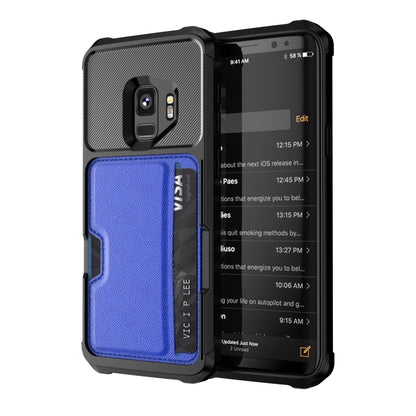 ZM02 Card Slot Holder Phone Case, For Samsung Galaxy S10e, For Samsung Galaxy Note10, For Samsung Galaxy Note10+, For Samsung Galaxy Note9, For Samsung Galaxy S9, For Samsung Galaxy S9+