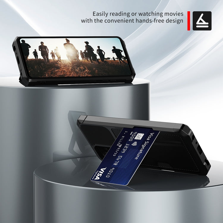 ZM02 Card Slot Holder Phone Case, For Samsung Galaxy A73 5G, For Samsung Galaxy A53 5G, For Samsung Galaxy A33 5G