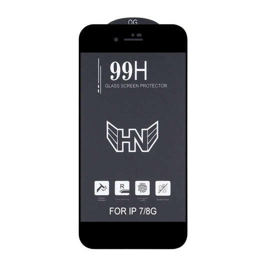 High Aluminum Large Arc Full Screen Tempered Glass Film, For iPhone 6s / 6 (1 PC)