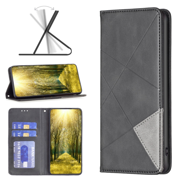 Prismatic Invisible Magnetic Leather Phone Case, For vivo Y35/Y22, For Xiaomi Redmi A1/Redmi A1+, For Samsung Galaxy A04 4G, For Samsung Galaxy A23e 5G