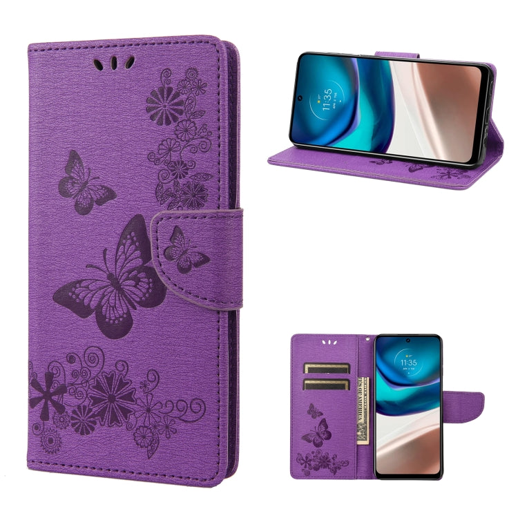Butterfly Embossed Horizontal Flip Leather Phone Case, For Motorola Moto G42, For OnePlus 10T, For Samsung Galaxy A04, For Asus Zenfone 9