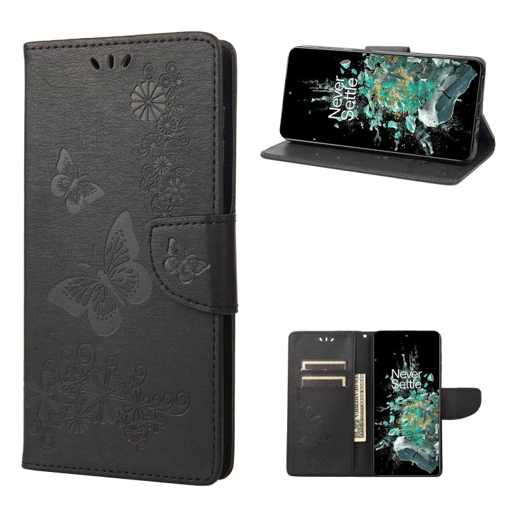 Butterfly Embossed Horizontal Flip Leather Phone Case, For Motorola Moto G42, For OnePlus 10T, For Samsung Galaxy A04, For Asus Zenfone 9