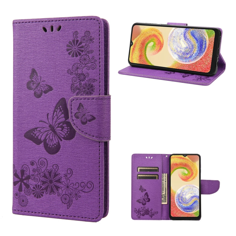 Butterfly Embossed Horizontal Flip Leather Phone Case, For Motorola Moto G42, For OnePlus 10T, For Samsung Galaxy A04, For Asus Zenfone 9