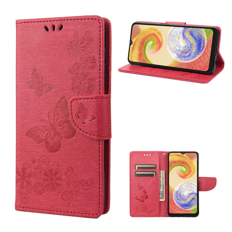 Butterfly Embossed Horizontal Flip Leather Phone Case, For Motorola Moto G42, For OnePlus 10T, For Samsung Galaxy A04, For Asus Zenfone 9