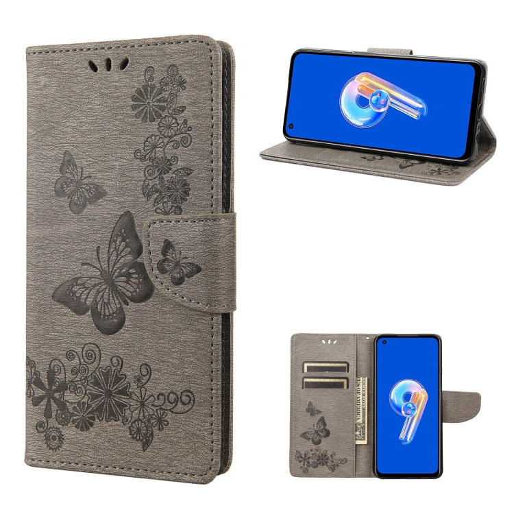 Butterfly Embossed Horizontal Flip Leather Phone Case, For Motorola Moto G42, For OnePlus 10T, For Samsung Galaxy A04, For Asus Zenfone 9