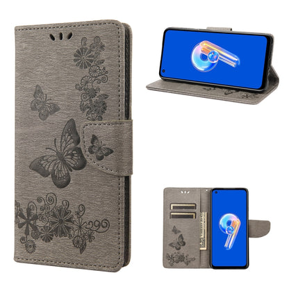 Butterfly Embossed Horizontal Flip Leather Phone Case, For Motorola Moto G42, For OnePlus 10T, For Samsung Galaxy A04, For Asus Zenfone 9
