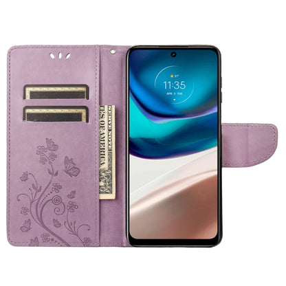 Butterfly Flower Pattern Flip Leather Phone Case, For Motorola Moto G42, For OnePlus 10T, For Samsung Galaxy A04, For Asus Zenfone 9